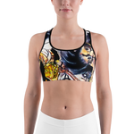 Black - #efec8c80 - ALTINO Senshi Sports Bra - Senshi Girl Collection - Stop Plastic Packaging - #PlasticCops - Apparel - Accessories - Clothing For Girls -