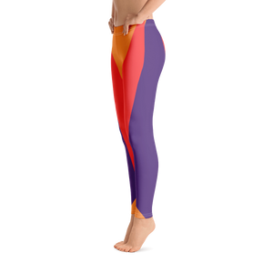 #5f58f2d0 - Cantaloupe Grape Grapefruit - ALTINO Leggings - Team GIRL Player