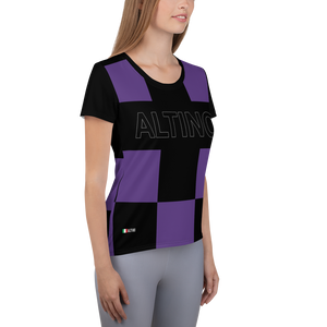 #6f2b96a0 - Grape Black - ALTINO Mesh Shirts - Summer Never Ends Collection