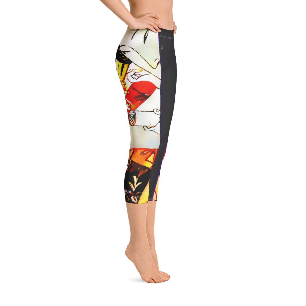 Black - #29bf46a0 - ALTINO Senshi Capri - Senshi Girl Collection - Yoga - Stop Plastic Packaging - #PlasticCops - Apparel - Accessories - Clothing For Girls - Women Pants