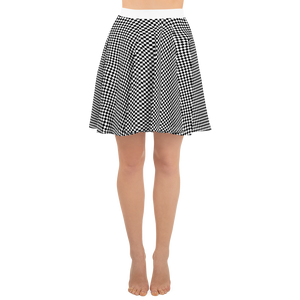 Black - #b12a5380 - Black White - ALTINO Skater Skirt - Summer Never Ends Collection - Stop Plastic Packaging - #PlasticCops - Apparel - Accessories - Clothing For Girls - Women Skirts