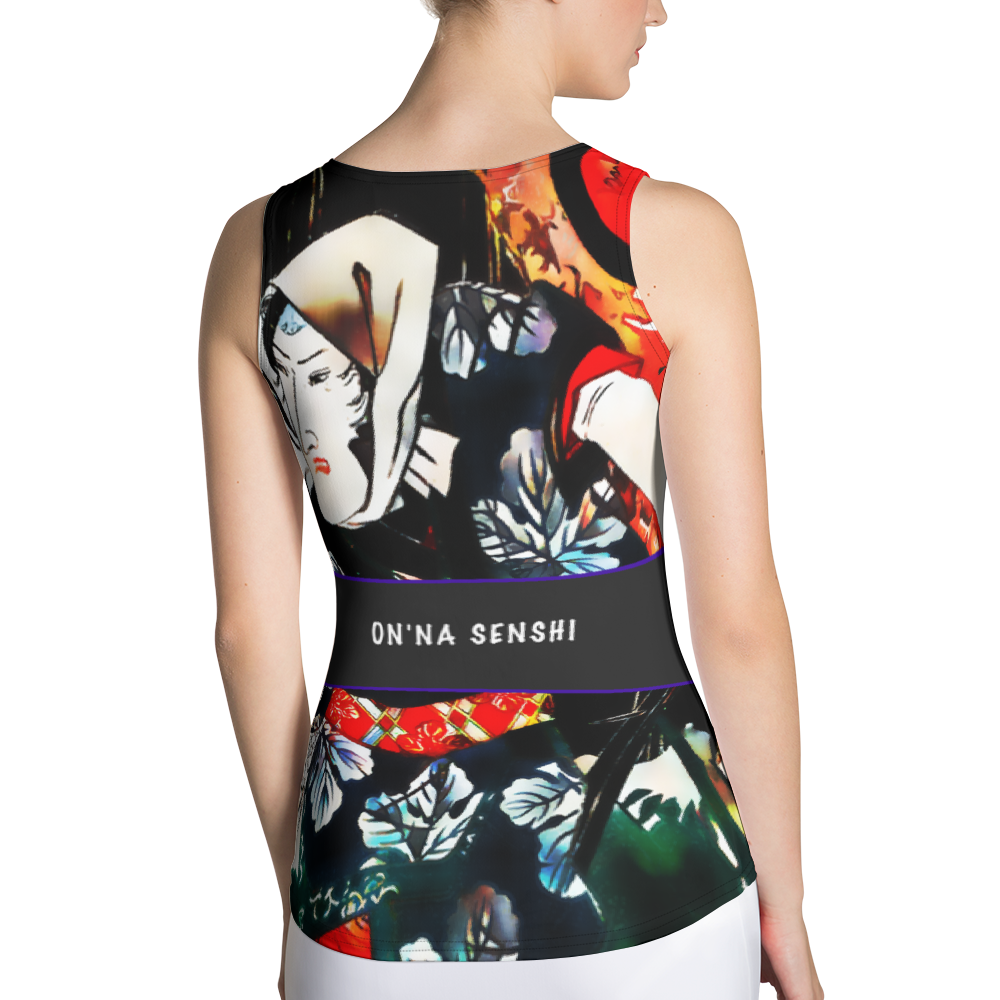 #43b7b1a0 - ALTINO Senshi Fitted Tank Top - Senshi Girl Collection