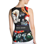 #43b7b1a0 - ALTINO Senshi Fitted Tank Top - Senshi Girl Collection