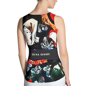 #43b7b1a0 - ALTINO Senshi Fitted Tank Top - Senshi Girl Collection