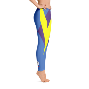 Azure - #b76469d0 - Blueberry Grape Lemon - ALTINO Leggings - Team GIRL Player - Fitness - Stop Plastic Packaging - #PlasticCops - Apparel - Accessories - Clothing For Girls - Women Pants