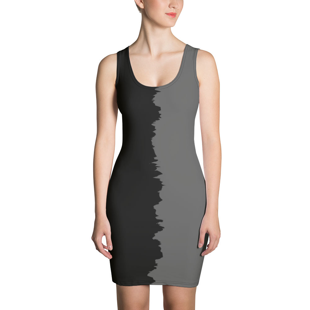 Black - #a8b77000 - ALTINO Fitted Dress - Noir Collection - Stop Plastic Packaging - #PlasticCops - Apparel - Accessories - Clothing For Girls - Women Dresses