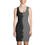 Black - #a8b77000 - ALTINO Fitted Dress - Noir Collection - Stop Plastic Packaging - #PlasticCops - Apparel - Accessories - Clothing For Girls - Women Dresses