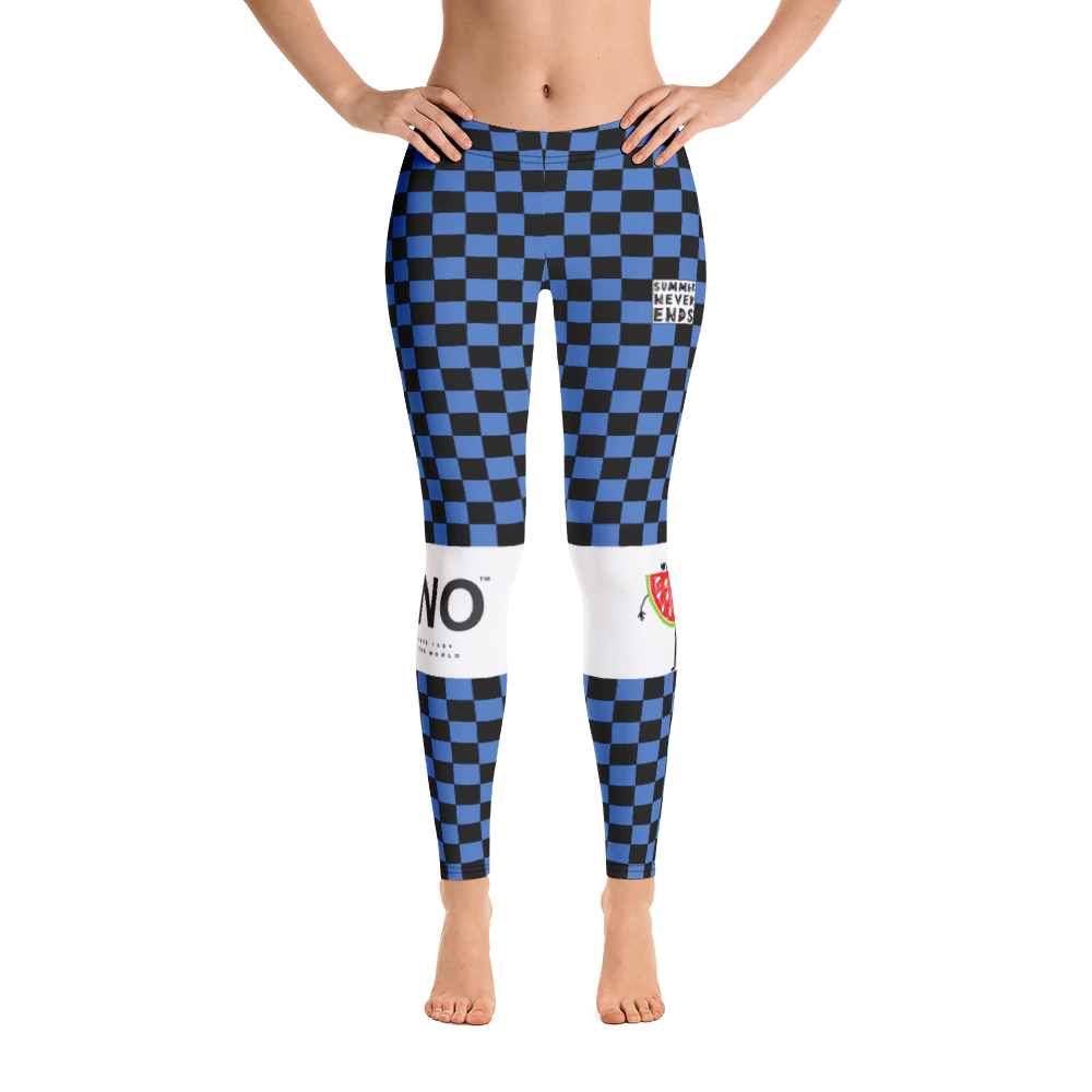 Azure - #3ebcd4a0 - Blueberry Black - ALTINO Leggings - Summer Never Ends Collection - Fitness - Stop Plastic Packaging - #PlasticCops - Apparel - Accessories - Clothing For Girls - Women Pants