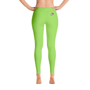 #d773f830 - Green Apple - ALTINO Leggings - Summer Never Ends Collection