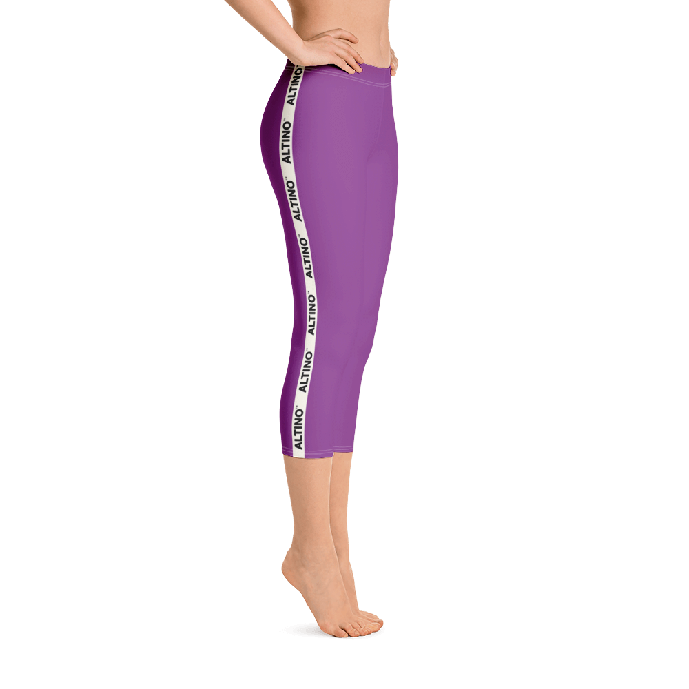 Magenta - #71b7a130 - Grape - ALTINO Capri - Summer Never Ends Collection - Yoga - Stop Plastic Packaging - #PlasticCops - Apparel - Accessories - Clothing For Girls - Women Pants