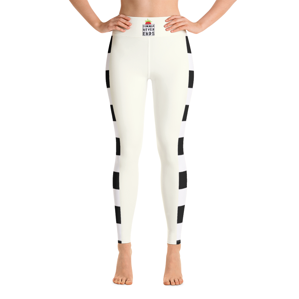 #12373ea0 - Black White - ALTINO Yoga Pants - Summer Never Ends Collection