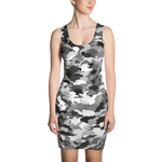 Red - #c5c57600 - Black And White Ripple - ALTINO Fitted Dress - Gelato Collection - Stop Plastic Packaging - #PlasticCops - Apparel - Accessories - Clothing For Girls - Women Dresses