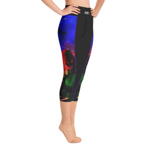 Black - #688057a0 - ALTINO Senshi Yoga Capri - Senshi Girl Collection - Stop Plastic Packaging - #PlasticCops - Apparel - Accessories - Clothing For Girls - Women Pants