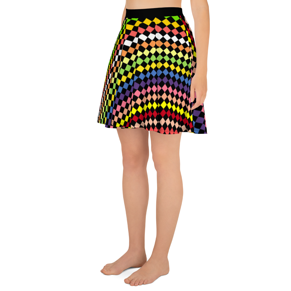 #4bc97180 - Fruit Melody - ALTINO Skater Skirt - Summer Never Ends Collection
