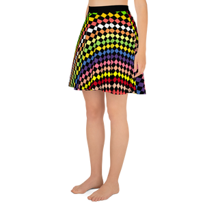 #4bc97180 - Fruit Melody - ALTINO Skater Skirt - Summer Never Ends Collection