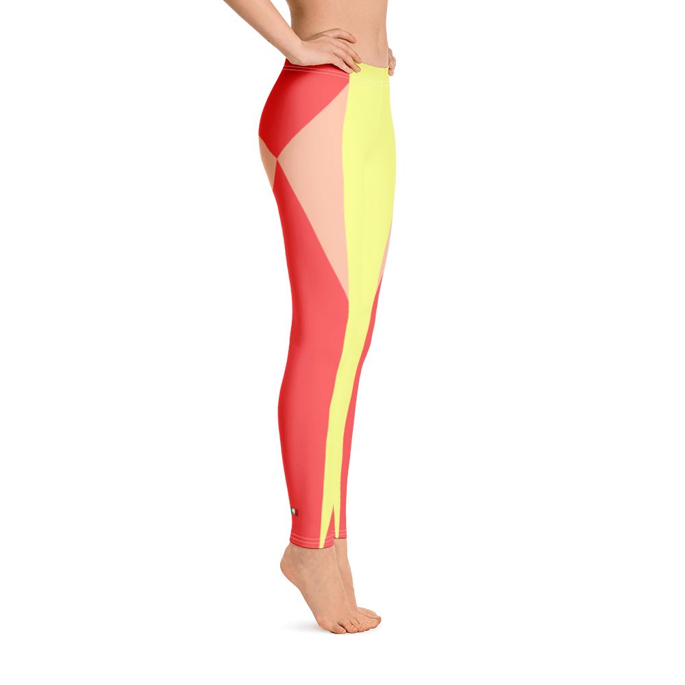 Red - #11d67f90 - Grapefruit Peach Pear - ALTINO Leggings - Summer Never Ends Collection - Fitness - Stop Plastic Packaging - #PlasticCops - Apparel - Accessories - Clothing For Girls - Women Pants