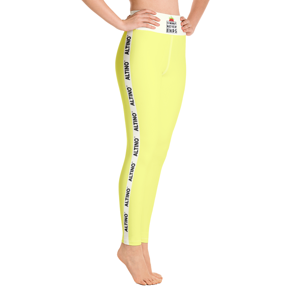 Yellow - #218ad130 - Pear - ALTINO Yoga Pants - Summer Never Ends Collection - Stop Plastic Packaging - #PlasticCops - Apparel - Accessories - Clothing For Girls - Women