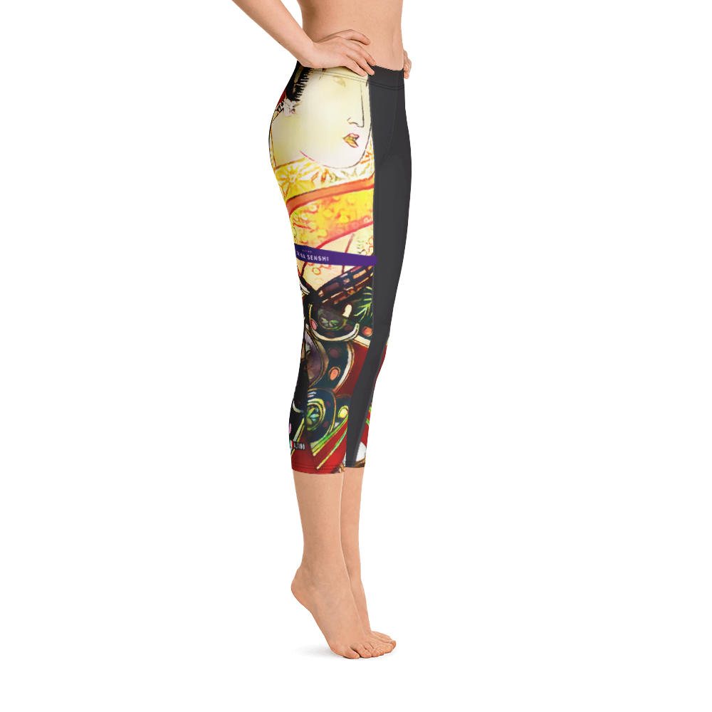 Black - #946560a0 - ALTINO Senshi Capri - Senshi Girl Collection - Yoga - Stop Plastic Packaging - #PlasticCops - Apparel - Accessories - Clothing For Girls - Women Pants