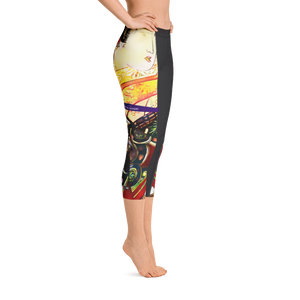 Black - #946560a0 - ALTINO Senshi Capri - Senshi Girl Collection - Yoga - Stop Plastic Packaging - #PlasticCops - Apparel - Accessories - Clothing For Girls - Women Pants