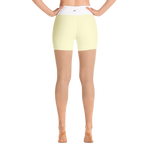 #5c1b5990 - Lime French Vanilla Swirl - ALTINO Yummy Yoga Shorts - Gelato Collection