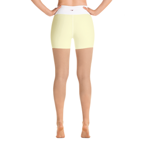 #5c1b5990 - Lime French Vanilla Swirl - ALTINO Yummy Yoga Shorts - Gelato Collection