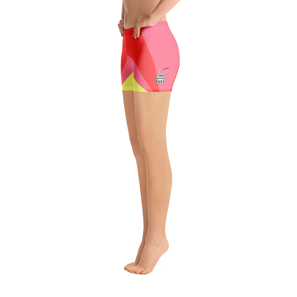 #154596b0 - Grapefruit Pear Strawberry - ALTINO Sport Shorts