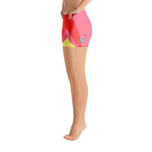 #154596b0 - Grapefruit Pear Strawberry - ALTINO Sport Shorts