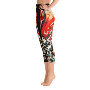 #a0a611a0 - ALTINO Senshi Yoga Capri - Senshi Girl Collection