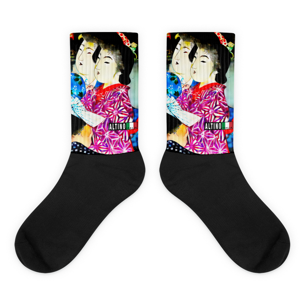 #3745ff80 - ALTINO Senshi Designer Socks - Senshi Girl Collection