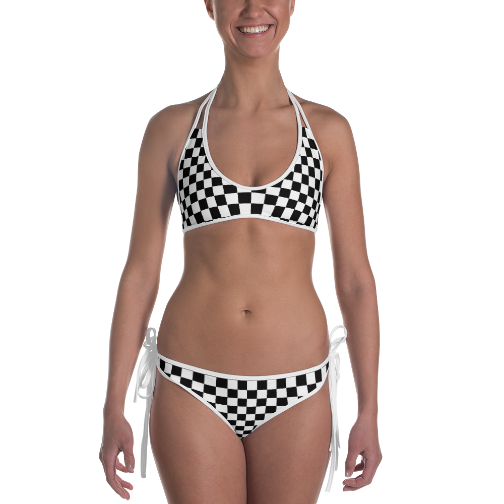 #efafe710 - Black White - ALTINO Reversible Bikini - Summer Never Ends Collection