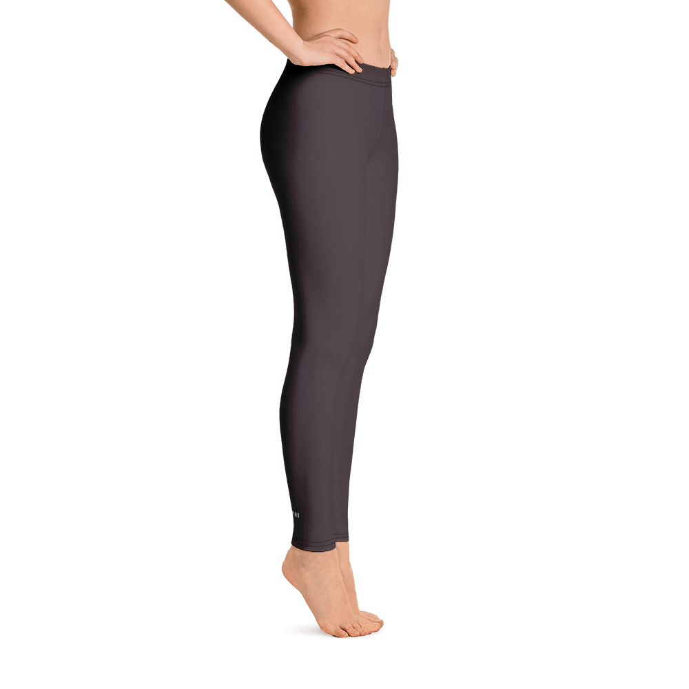 #430a1880 - Black Chocolate Scoop - ALTINO Fashion Sports Leggings - Gelato Collection