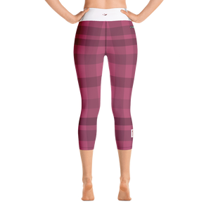 #d54d5bc0 - Plum Black Chocolate Stracciatella - ALTINO Yummy Yoga Capri