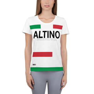 White - #2e3fb1b0 - Viva Italia Art Commission Number 20 - ALTINO Mesh Shirts - Stop Plastic Packaging - #PlasticCops - Apparel - Accessories - Clothing For Girls - Women Tops