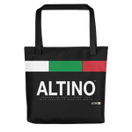 Black - #63fae9a0 - Viva Italia Art Commission Number 15 - ALTINO Tote Bag - Sports - Stop Plastic Packaging - #PlasticCops - Apparel - Accessories - Clothing For Girls - Women Handbags