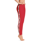 Red - #2c036e30 - Cherry - ALTINO Leggings - Summer Never Ends Collection - Fitness - Stop Plastic Packaging - #PlasticCops - Apparel - Accessories - Clothing For Girls - Women Pants