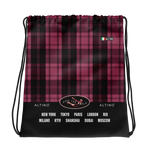 Crimson - #60806aa0 - ALTINO Draw String Bag - Klasik Collection - Sports - Stop Plastic Packaging - #PlasticCops - Apparel - Accessories - Clothing For Girls - Women Handbags