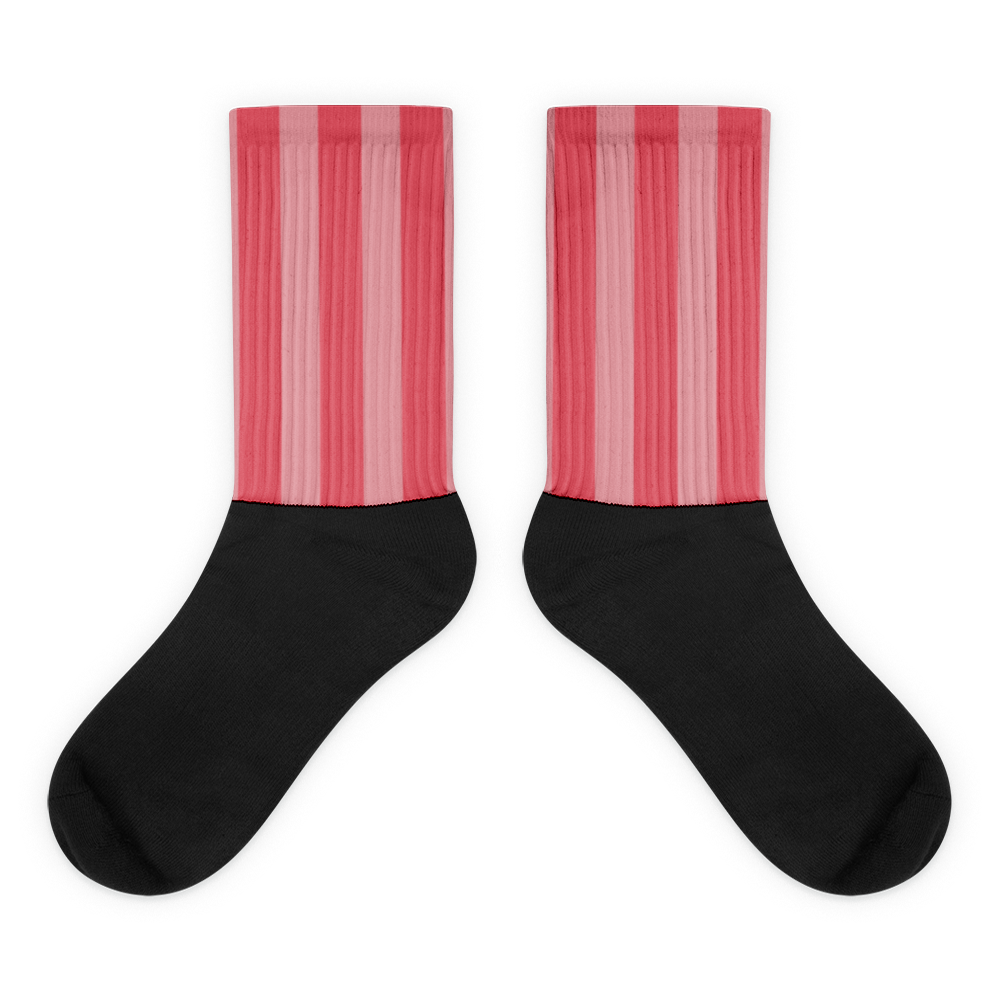 #56aa6990 - Strawberry Watermelon Sorbet - ALTINO Socks - Gelato Collection