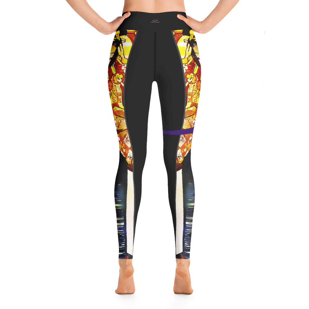 #c9becda0 - ALTINO Senshi Yoga Pants - Senshi Girl Collection