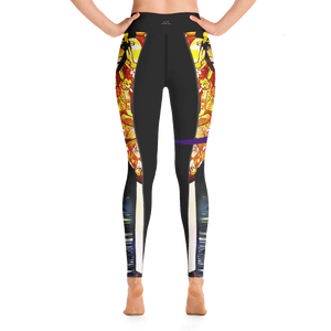 #c9becda0 - ALTINO Senshi Yoga Pants - Senshi Girl Collection