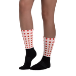 Red - #189d5890 - Roman Cherry Sour Cherry Wild Cherry Sundae - ALTINO Socks - Stop Plastic Packaging - #PlasticCops - Apparel - Accessories - Clothing For Girls - Women Footwear