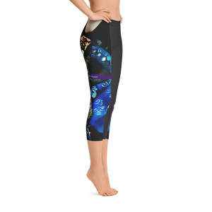 Black - #5ca013a0 - ALTINO Senshi Capri - Senshi Girl Collection - Yoga - Stop Plastic Packaging - #PlasticCops - Apparel - Accessories - Clothing For Girls - Women Pants