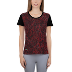 Black - #06c29980 - Black Chocolate Cherry Cherry Twister - ALTINO Ultimate Yummy Mesh Shirt - Stop Plastic Packaging - #PlasticCops - Apparel - Accessories - Clothing For Girls - Women Tops