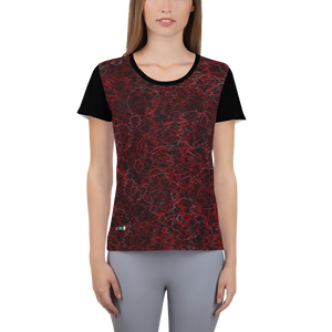 Black - #06c29980 - Black Chocolate Cherry Cherry Twister - ALTINO Ultimate Yummy Mesh Shirt - Stop Plastic Packaging - #PlasticCops - Apparel - Accessories - Clothing For Girls - Women Tops