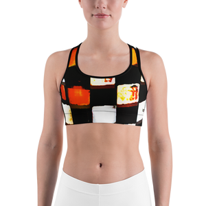 Black - #39fcee80 - ALTINO Senshi Sports Bra - Senshi Girl Collection - Stop Plastic Packaging - #PlasticCops - Apparel - Accessories - Clothing For Girls -