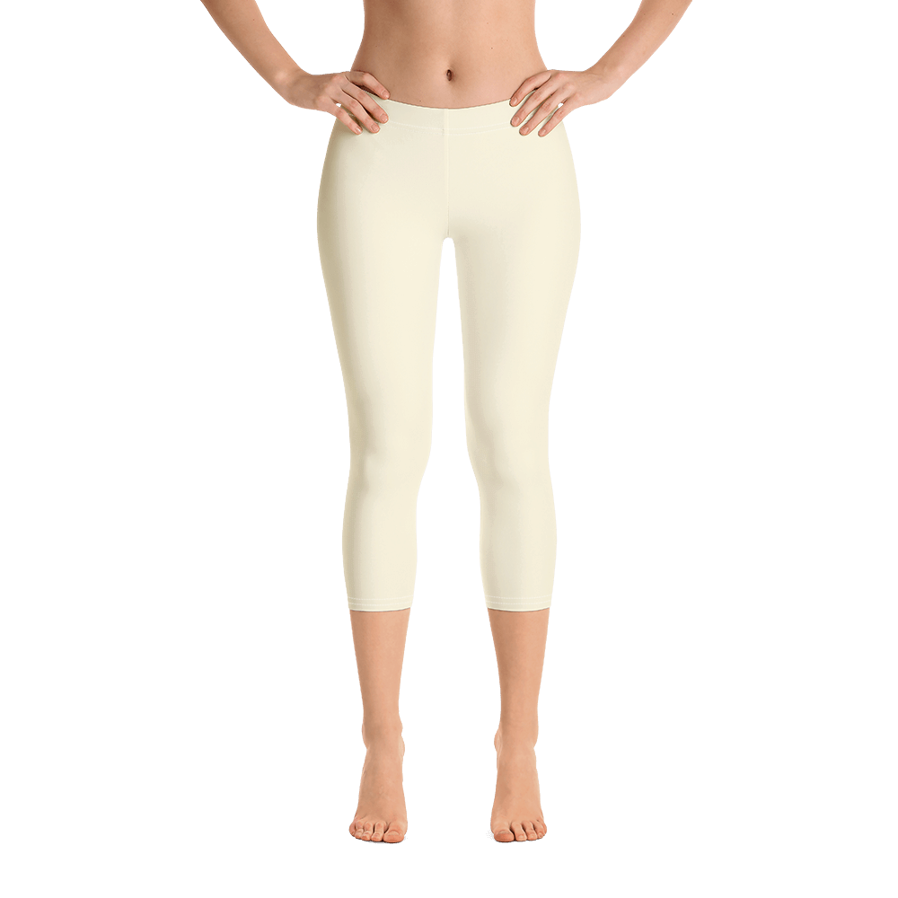 Amber - #b26b24d0 - White Chocolate Deep Pistachio Creme Glace - ALTINO Sport Capri Leggings - Yoga - Stop Plastic Packaging - #PlasticCops - Apparel - Accessories - Clothing For Girls - Women Pants