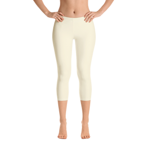 Amber - #b26b24d0 - White Chocolate Deep Pistachio Creme Glace - ALTINO Sport Capri Leggings - Yoga - Stop Plastic Packaging - #PlasticCops - Apparel - Accessories - Clothing For Girls - Women Pants