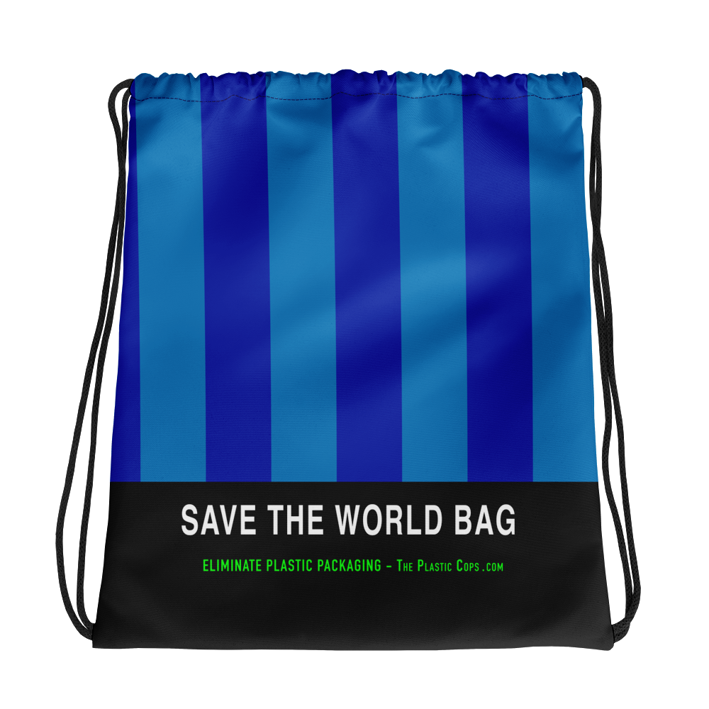 #d62b43a0 - Oceanic Nares Plain - ALTINO Draw String Bag - Earth Collection