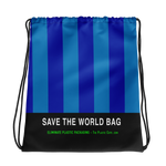 #d62b43a0 - Oceanic Nares Plain - ALTINO Draw String Bag - Earth Collection