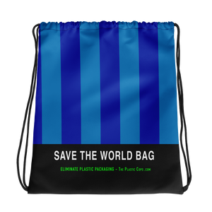 #d62b43a0 - Oceanic Nares Plain - ALTINO Draw String Bag - Earth Collection