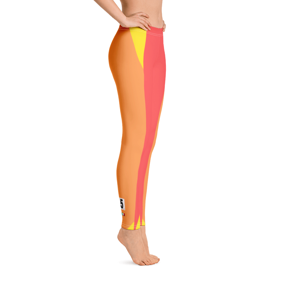 Amber - #586e9fd0 - Cantaloupe Grapefruit Pineapple - ALTINO Leggings - Team GIRL Player - Fitness - Stop Plastic Packaging - #PlasticCops - Apparel - Accessories - Clothing For Girls - Women Pants